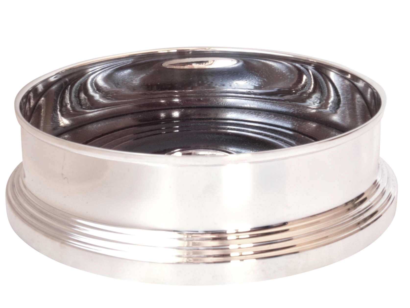 Flaschenuntersetzer aus 925 Silber groß